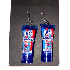 Mini Icee Squeeze Candy Earrings